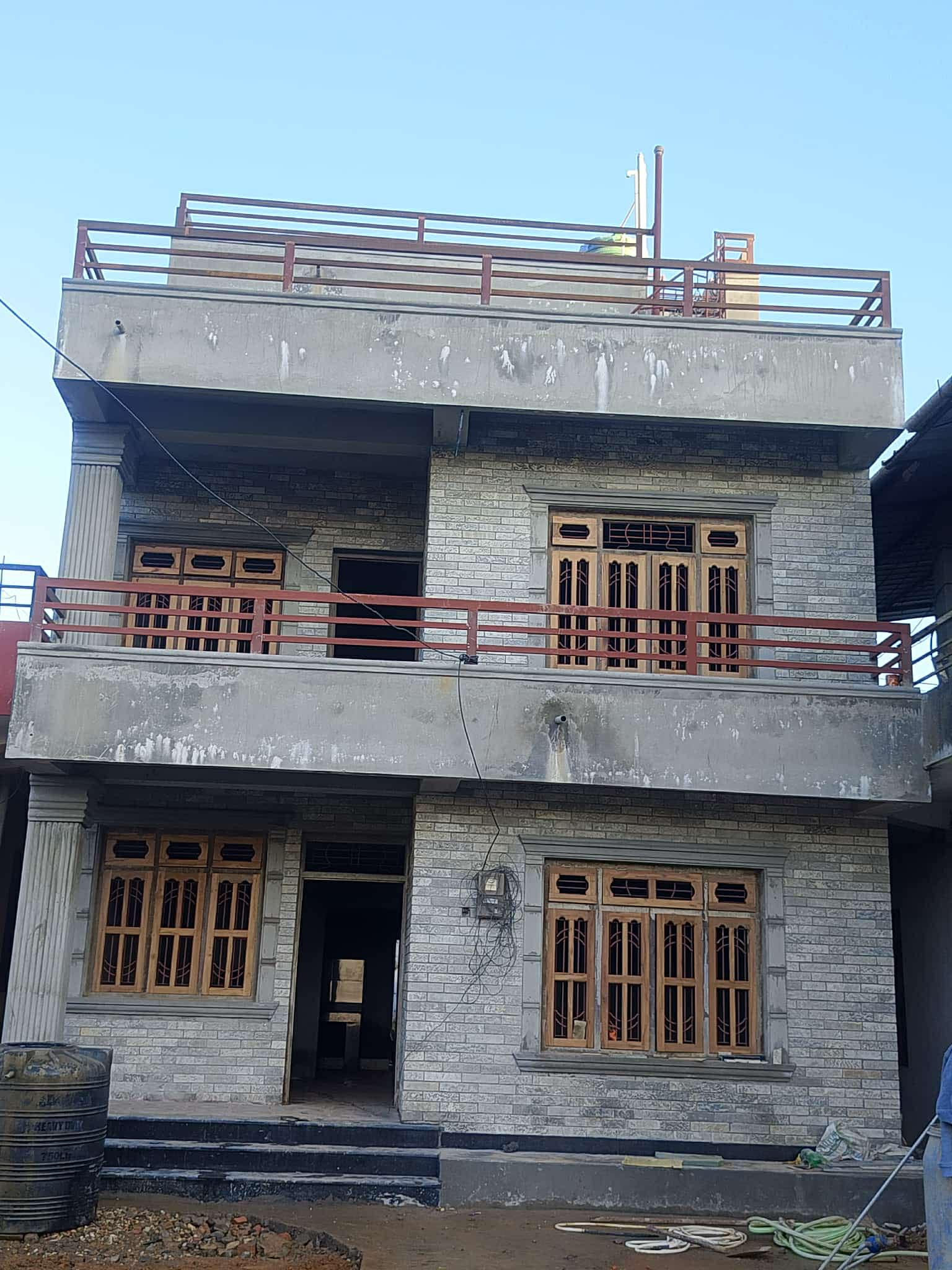 नयाँ भवनमा पेन्टिङ तथा वायरिङ कार्य – हेटौंडा
